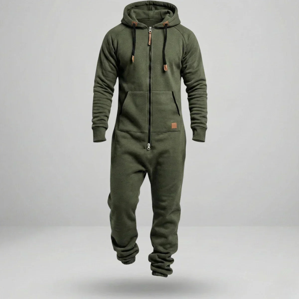 Margonni | Tuta in pile con cappuccio e zip - Cozy
