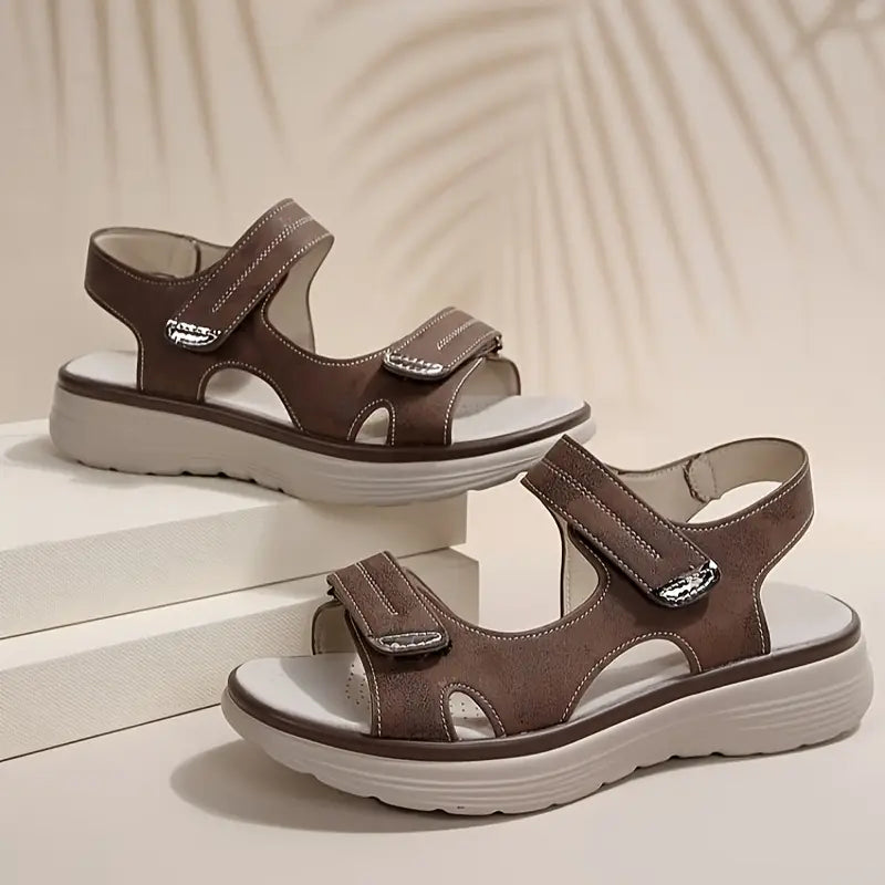 Margonni | Sandali Comodi da Donna con Velcro - ActiveStep™