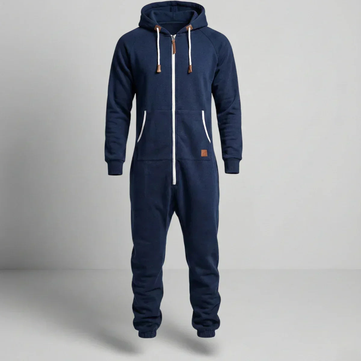 Margonni | Tuta in pile con cappuccio e zip - Cozy