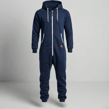 Margonni | Tuta in pile con cappuccio e zip - Cozy