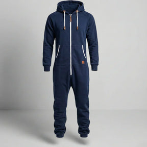 Margonni | Tuta in pile con cappuccio e zip - Cozy