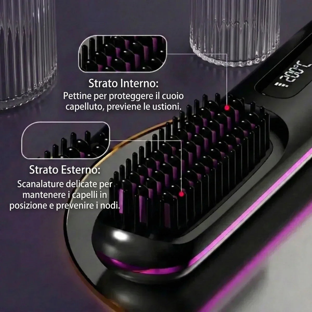 Margonni | Spazzola styling per capelli corti - VolumeLift™