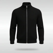 Margonni | Elegante giacca classica con cerniera – RibbedWarm™