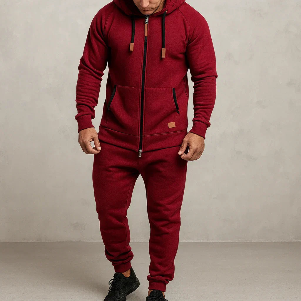 Margonni | Tuta in pile con cappuccio e zip - Cozy