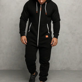 Margonni | Tuta in pile con cappuccio e zip - Cozy