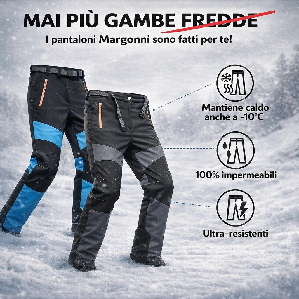Margonni | Pantaloni outdoor impermeabili e indistruttibili – TitanWear