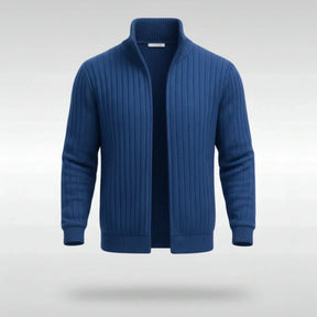 Margonni | Elegante giacca classica con cerniera – RibbedWarm™