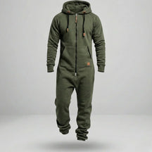 Margonni | Tuta in pile con cappuccio e zip - Cozy