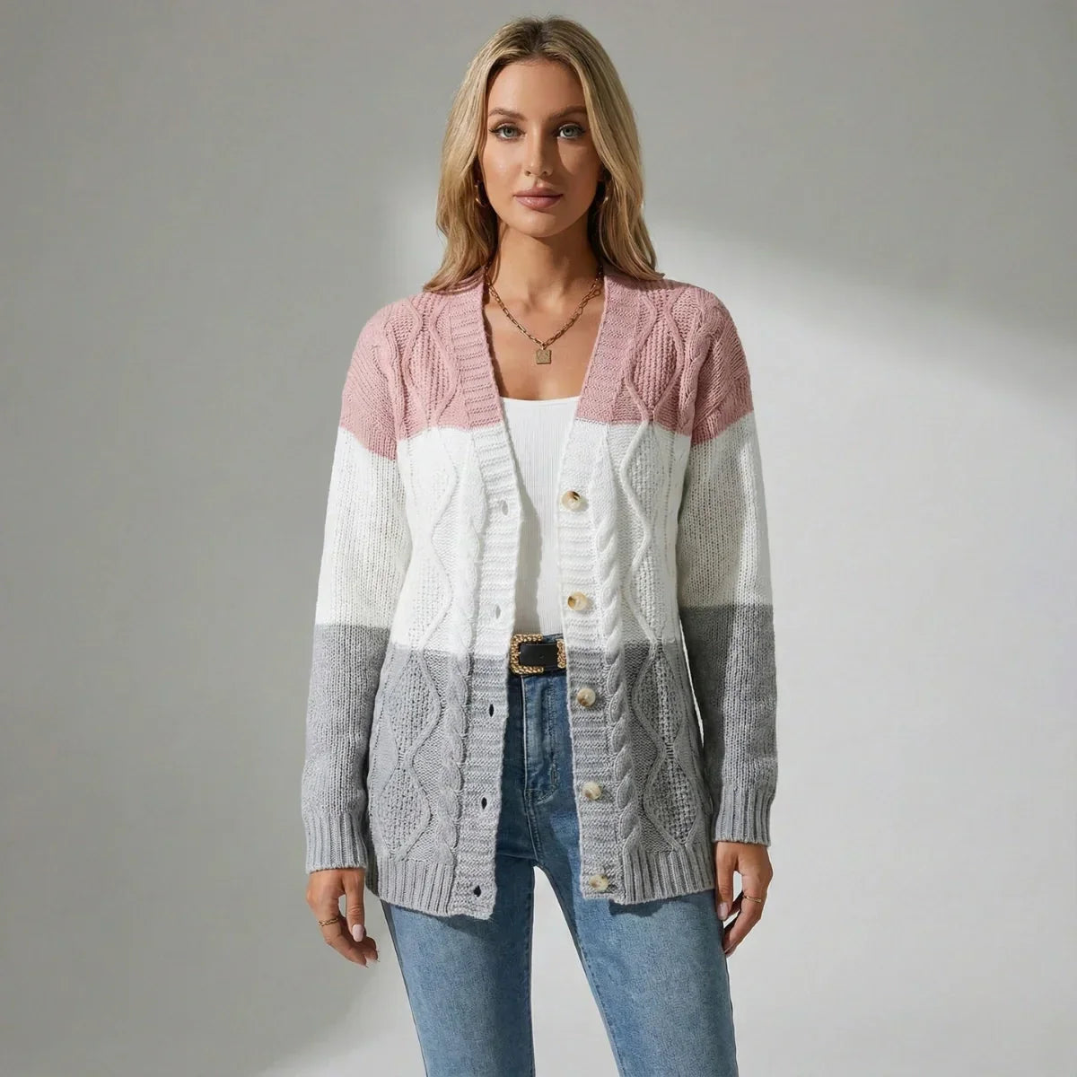 Margonni | Cardigan a righe Allure™