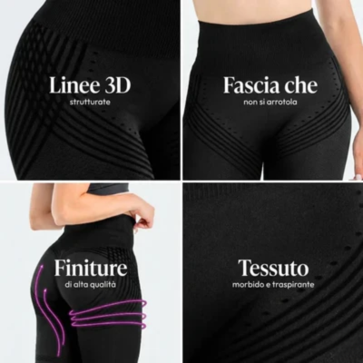 Margonni | Leggings Modellanti 3D - CurveLift™