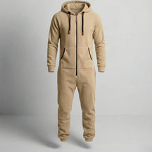 Margonni | Tuta in pile con cappuccio e zip - Cozy