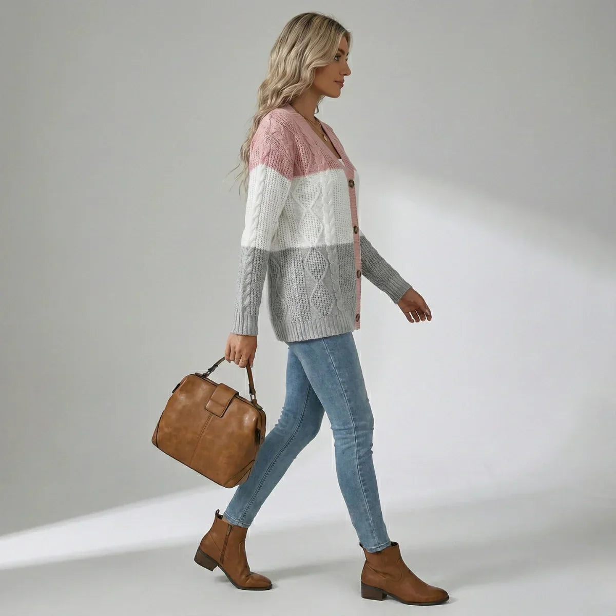 Margonni | Cardigan a righe Allure™
