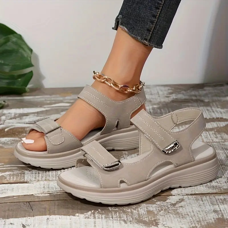 Margonni | Sandali Comodi da Donna con Velcro - ActiveStep™
