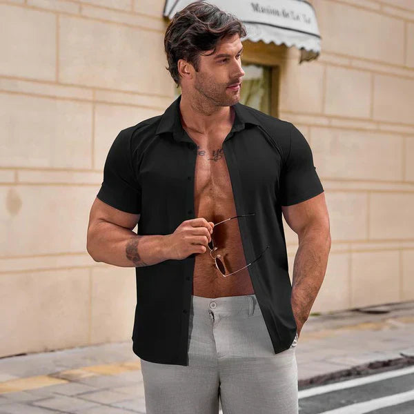 Margonni | Camicia Slim Comfort con Tecnologia Stretch 4D - EasyFit™