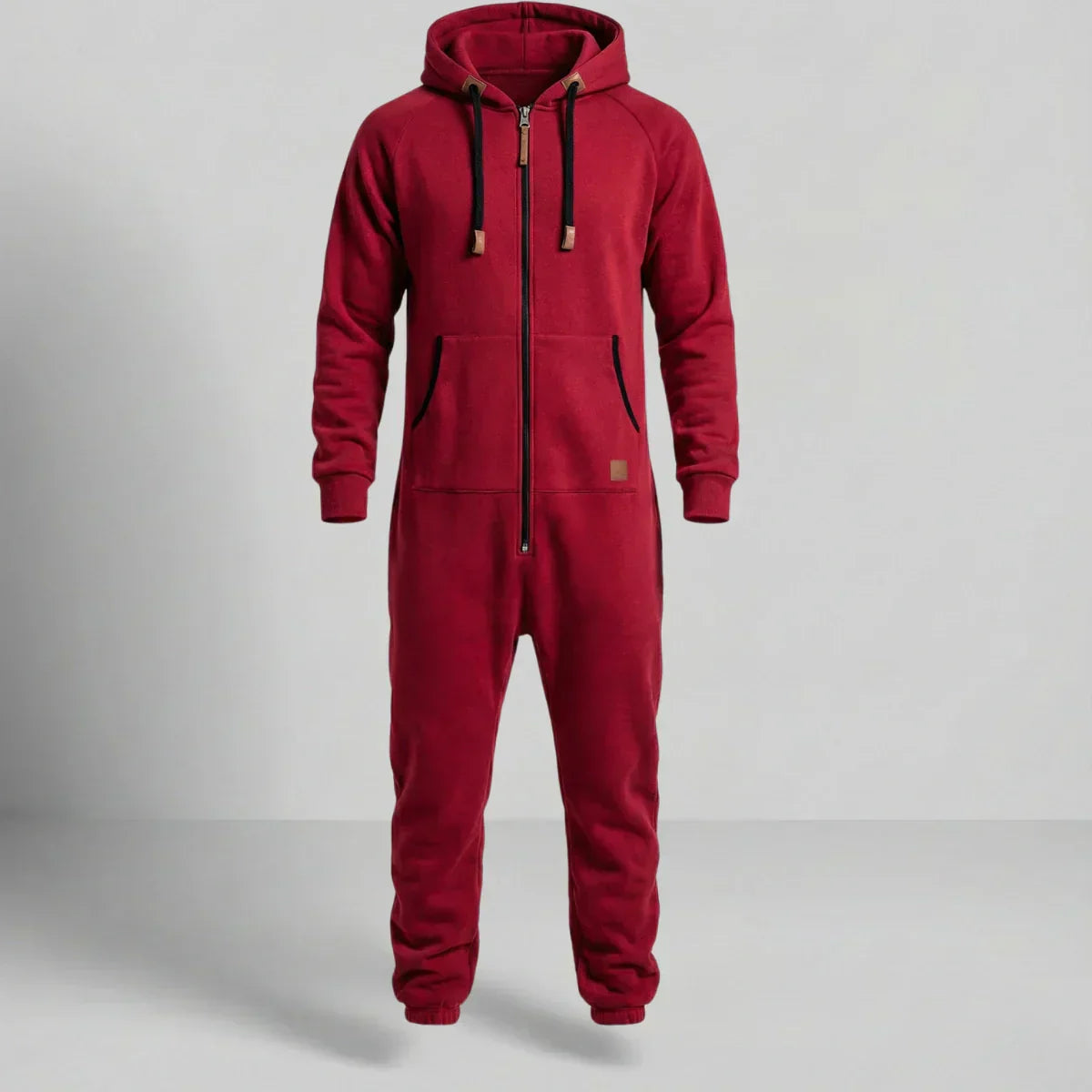 Margonni | Tuta in pile con cappuccio e zip - Cozy