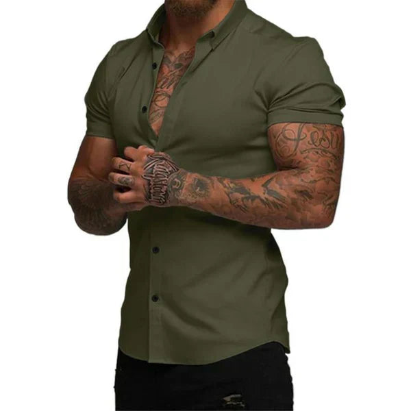 Margonni | Camicia Slim Comfort con Tecnologia Stretch 4D - EasyFit™