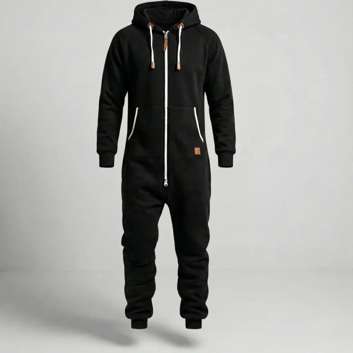 Margonni | Tuta in pile con cappuccio e zip - Cozy
