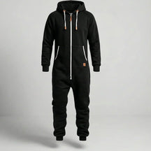 Margonni | Tuta in pile con cappuccio e zip - Cozy