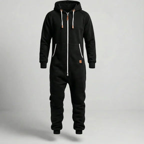 Margonni | Tuta in pile con cappuccio e zip - Cozy
