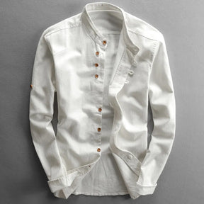 Margonni | Camicia con Collo alla Coreana - Osaka™