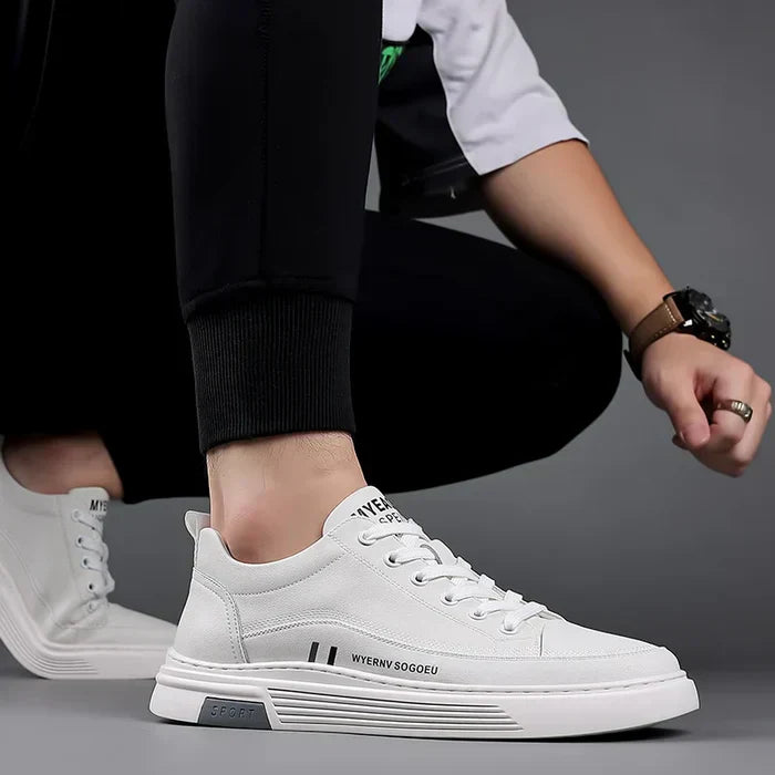 Margonni | Sneaker Casual in Vera Pelle - Modello SportFlat