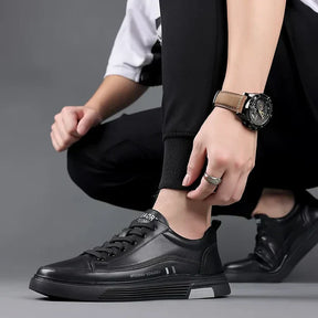 Margonni | Sneaker Casual in Vera Pelle - Modello SportFlat