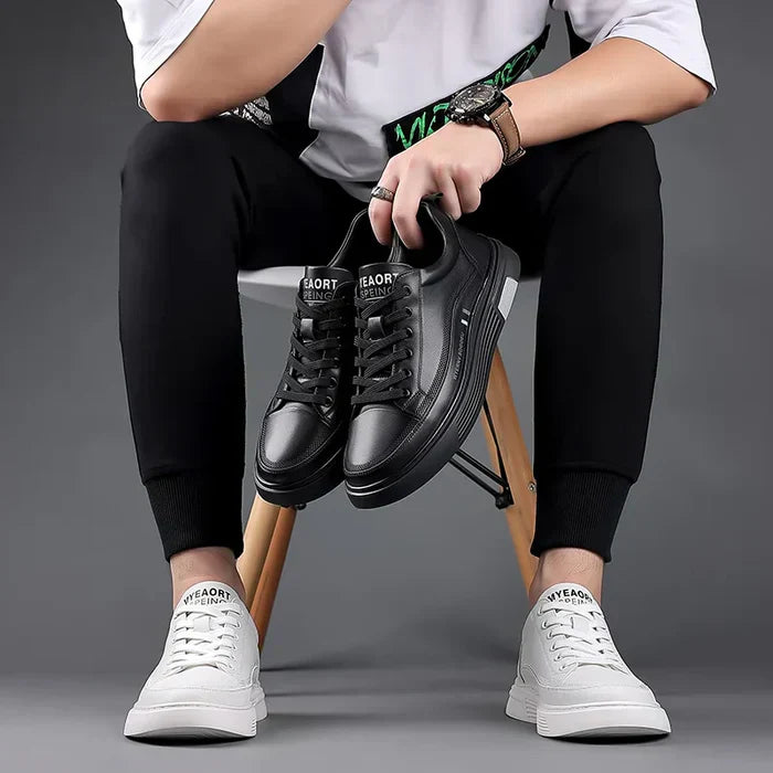 Margonni | Sneaker Casual in Vera Pelle - Modello SportFlat