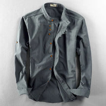 Margonni | Camicia con Collo alla Coreana - Osaka™