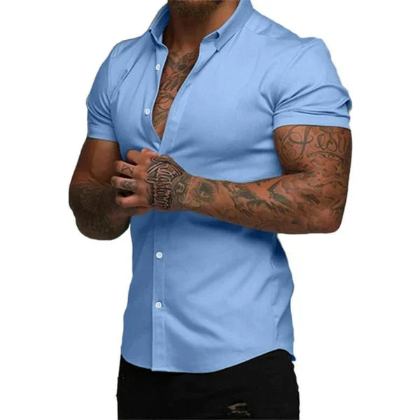 Margonni | Camicia Slim Comfort con Tecnologia Stretch 4D - EasyFit™