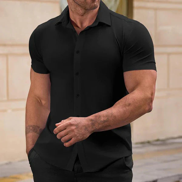 Margonni | Camicia Slim Comfort con Tecnologia Stretch 4D - EasyFit™