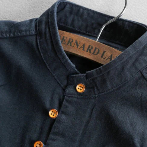 Margonni | Camicia con Collo alla Coreana - Osaka™